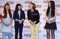 「イオン×よしもと『ハイスクールマンザイ2013～H-1 甲子園～』」制作＆特別部門発表会見の模様。