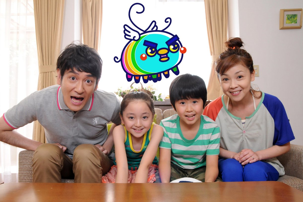 「小さなセカイの大きなチカラ ミクロワールド大冒険」に出演する（左から）ココリコ田中、谷花音、鈴木福、はしのえみ。(c)MBS