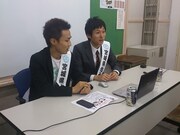 宮城県3代目住みます芸人に就任した爆笑コメディアンズ。(c)吉本興業