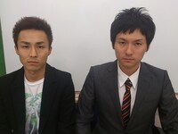 宮城県3代目住みます芸人に就任した爆笑コメディアンズ。(c)吉本興業