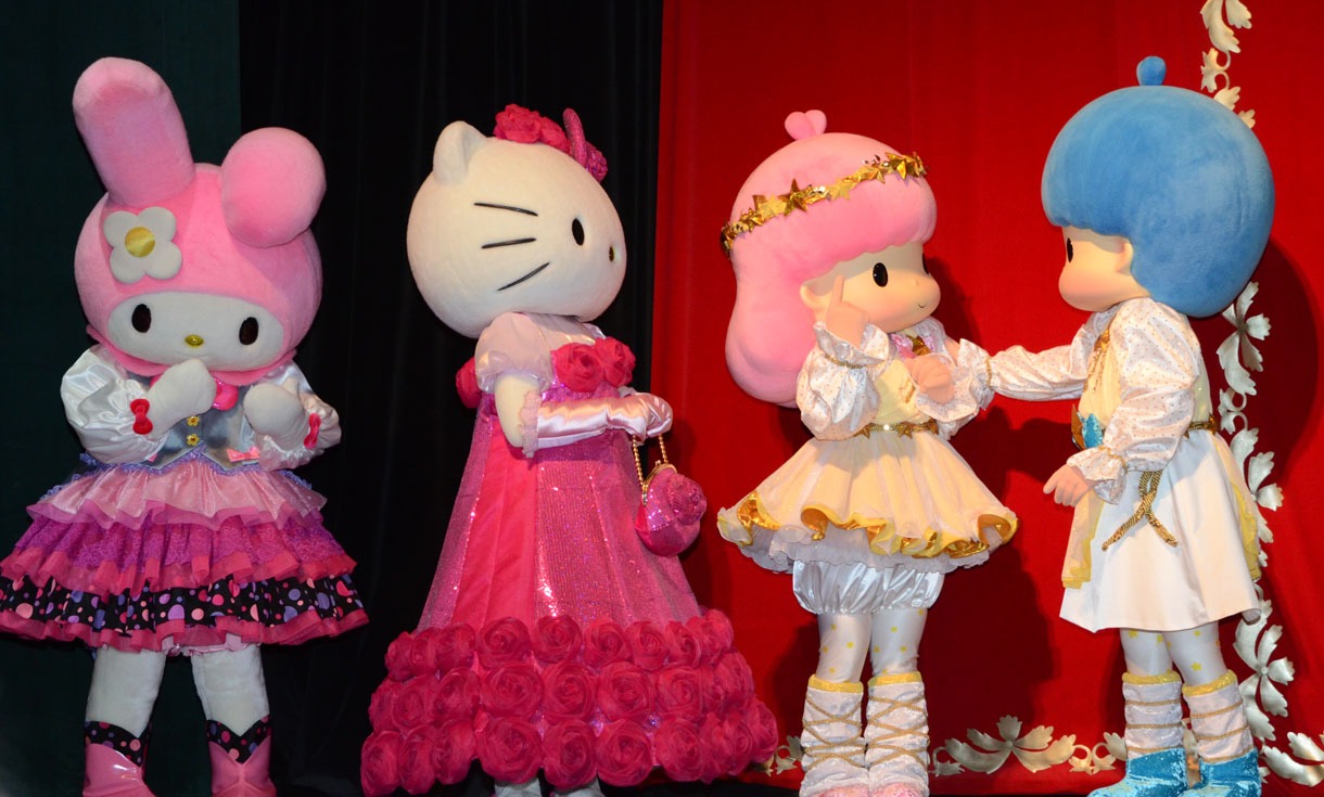 キャラクターたちもクイズの答えを一生懸命考える。