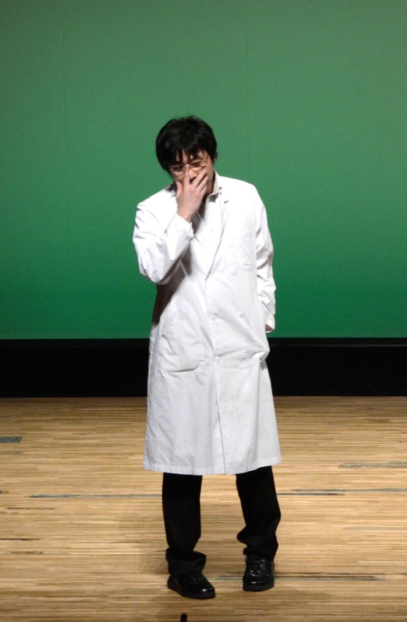 今回の和賀枠「ワガリレオ」でドラマ「ガリレオ」風に決めるトップリード和賀。