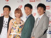 品川庄司・品川、水沢アリー、しずる。