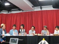 番組に参加したオークラ。豊本に「さっきShit!がスベッてたって言い方したけど、お前のせいだからね」とダメ出し。