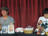 角田の歌にどんどん熱くなるひとりと、どんどん冷めていくバカリ。