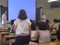 東京学芸大学での講義の様子。
