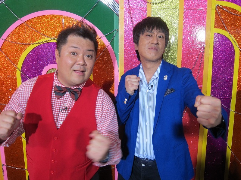「目指せ100万円!! BLACK$MILLION」（テレビ東京）MCのブラックマヨネーズ。