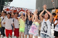 「ファンタ・真夏の雪祭り！」の模様。