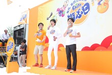 「ファンタ・真夏の雪祭り！」に登場したNON STYLE（右）。