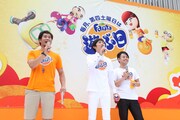 「ファンタ・真夏の雪祭り!」に登場したNON STYLE(右)。