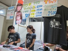 かもめんたる第14回単独ライブ「メマトイとユスリカ」グッズ売り場。