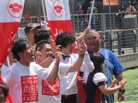 道頓堀川の様子。