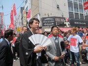 「DAIHATSU MOVE 道頓堀角座」道頓堀お練り。