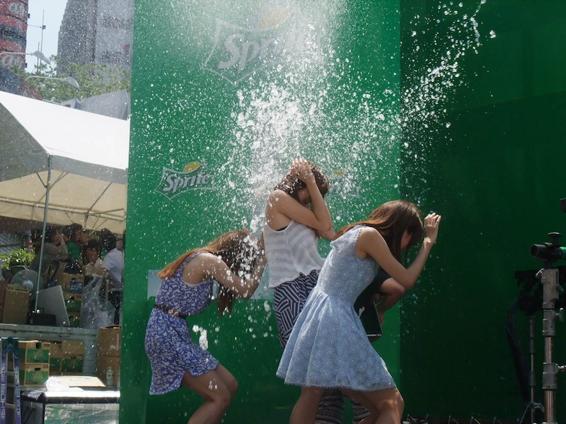 スプラッシュの瞬間