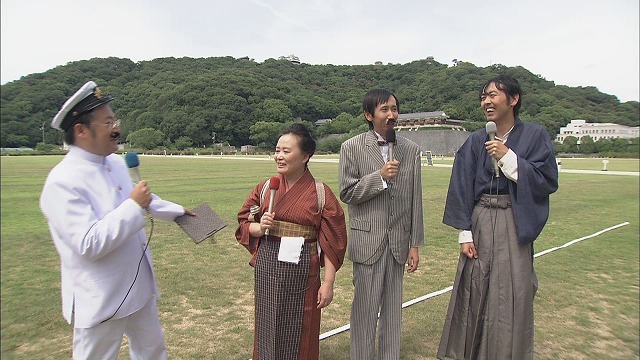 「しこく8 燃えろ！五七五・学生俳句チャンピオン決定戦2013」（NHK提供）