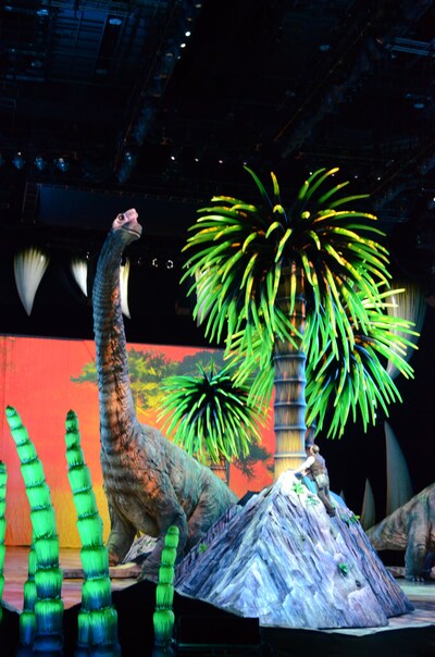 「WALKING WITH DINOSAURS LIVE ARENA TOUR IN JAPAN」の模様