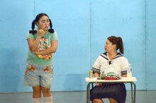 ニッチェ。おませさんな小学生と、ちょっぴりお姉さんな中学生のやり取りで笑わせた。