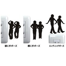 COWCOWのウォールステッカー