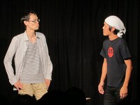 閃光花火はコント「日本一早いラーメン屋」。