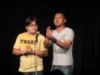 攻めのブラック漫才を見せた西麻布ヒルズ。