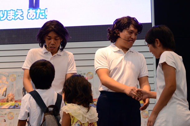 握手会の模様