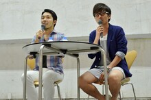 「よしもと1DAYアカデミー2013『オリエンタルラジオ特別講義』」に登場したオリエンタルラジオ。