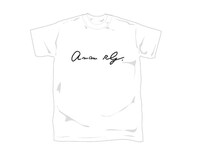 RGオリジナルブランド「アルアルアールジー」Tシャツ。S、M、L、各2500円。