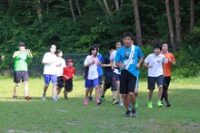 「RUN FORWARD KANPEI みちのくマラソン 2013」初日の模様。