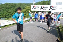 「RUN FORWARD KANPEI みちのくマラソン 2013」初日の模様。