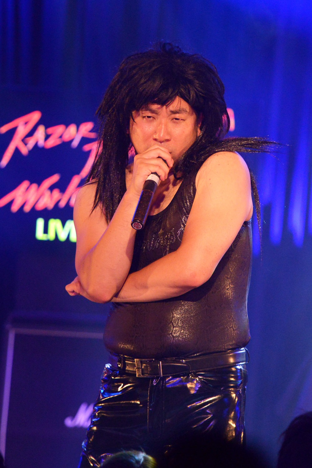 ライブ「レイザーラモンRG World Tour Final『Live in Japan』」の様子。