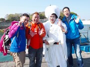 DVD「東野・岡村の旅猿3 プライベートでごめんなさい…瀬戸内海・島巡りの旅 ワクワク編 プレミアム完全版」より(c)「東野・岡村の旅猿3」製作委員会
