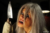 「砂かけばばあ」に出演するLiLiCo。(c)フジテレビ