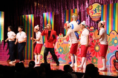 「ピラメキーノDVD発売記念イベント / 夏のファン祭り」の模様。(c)吉本興業