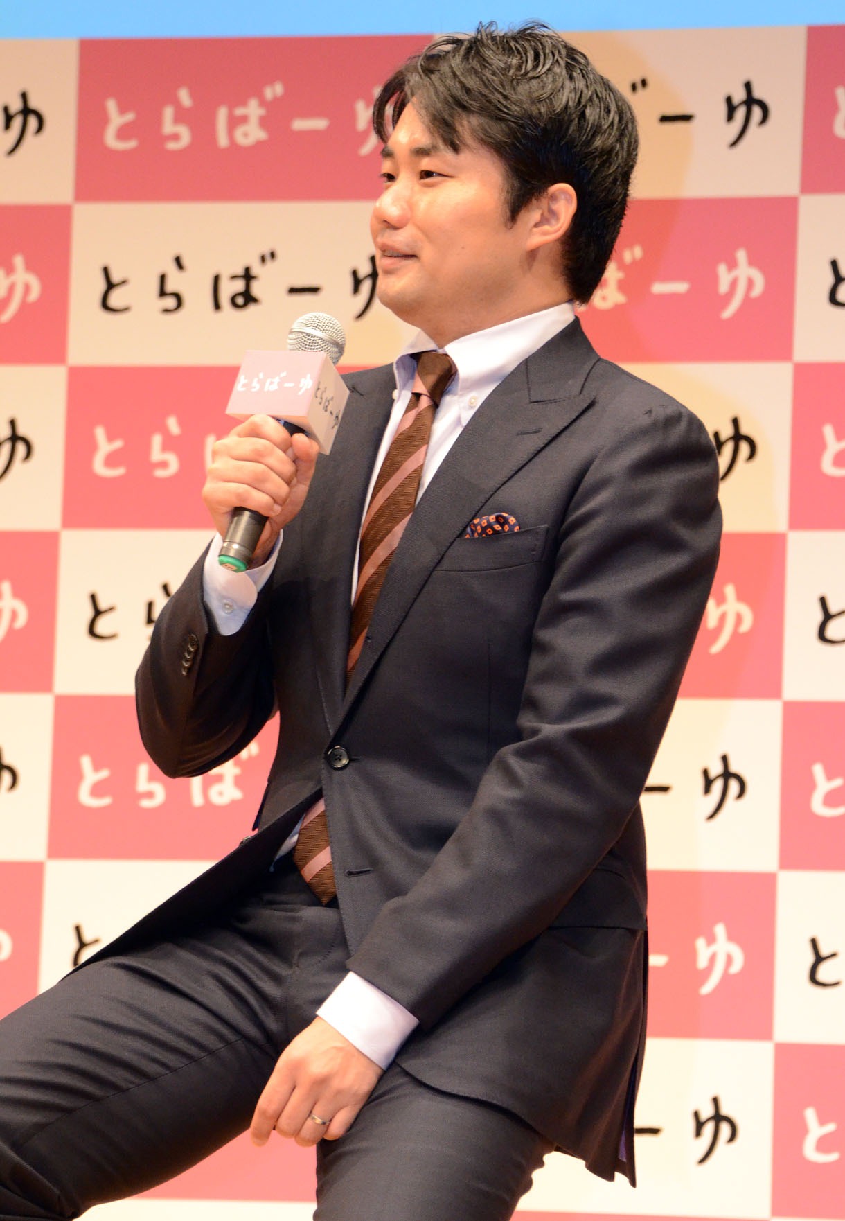 「証券マン」になりたいと語った杉村太蔵。