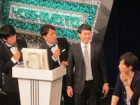 珍プロ芸人で受賞した元東京国税局芸人の東京定食・サンキュー倉田。芸名はパンサー尾形からもらったもの。半沢直樹の話で大盛り上がり。