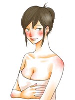 恋煩シビトの温泉物語「M式地獄のリラックス温泉」のカット。