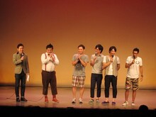 オープニングのアンタッチャブル柴田、鬼ヶ島、ブルーセレブ。