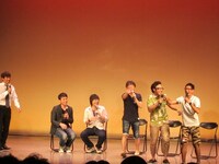 創世記に人力舎におらず話についていけないため、なんとか目立とうとする角田。