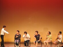 「バカ爆伝説トークコーナー」のアンジャッシュ、東京03、アンタッチャブル柴田。