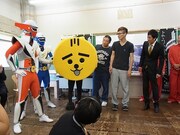 ロバート山本・群馬県邑楽町観光大使就任式。