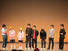 前説コーナーMCのエレファントジョン・ガッテン森枝、デンキスタンド、リンゴスター、からあげディスコ。