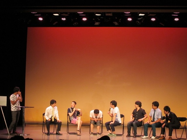 伝説トークコーナーMCのゆってぃとBIG4。