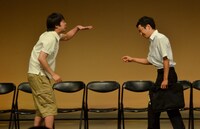 前座を務めるピレニーズ。