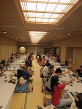 「ロシアンモンキー川口とツアーに行こうツアー!! vol.5 ～参加芸人人数過去最高！慕われちゃって慕われちゃって～」夕食の乾杯。