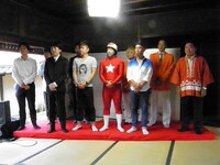 「住みますプロジェクト第2幕 よしもとふるさと劇団第1弾旗揚げ」会見。(c)吉本興業