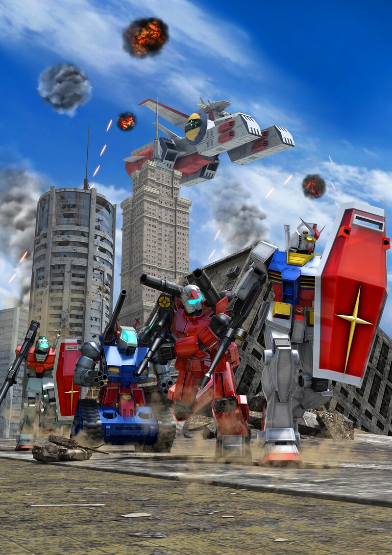 「絆体感TV 機動戦士ガンダム 第07板倉小隊」イメージ。(c)創通・サンライズ