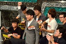 Dブロックを勝ち上がった、ポテト少年団・菊地（中央）。