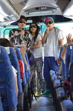 「Like a Record round! round! round!」の藤井隆、椿鬼奴、レイザーラモンRG。