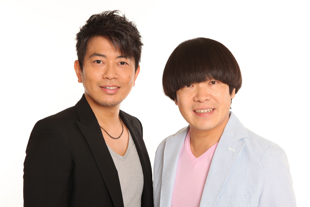 「爆笑問題の日曜サンデー」にゲスト出演する、雨上がり決死隊。