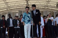 えんにち。アイパー滝沢は極道アレンジの「さっちゃん」を熱唱。佐野アナは「記事として使えるかどうか……」と心配。